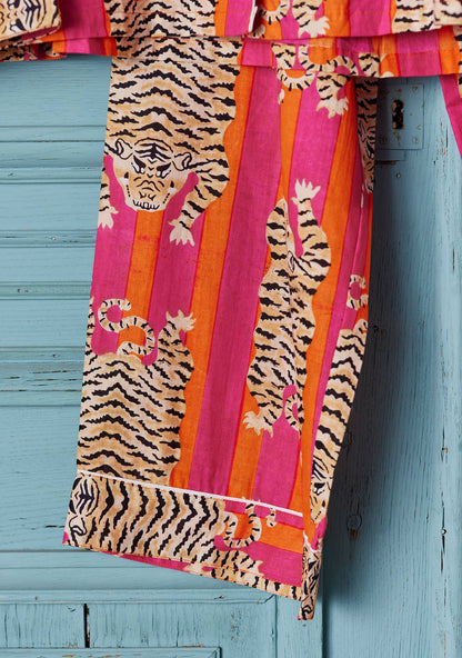 Tiger Stripe Pyjamas: Large(L)