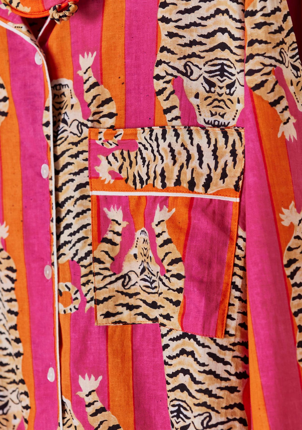 Tiger Stripe Pyjamas: Large(L)
