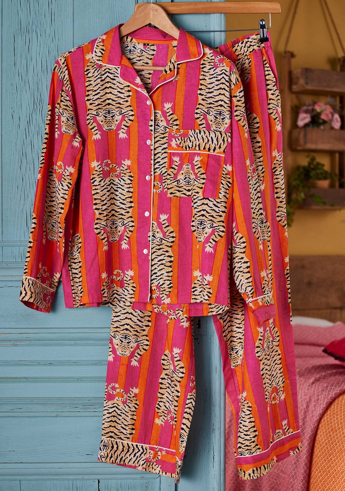 Tiger Stripe Pyjamas: Medium(M)